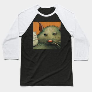 scheming gray mouse Baseball T-Shirt